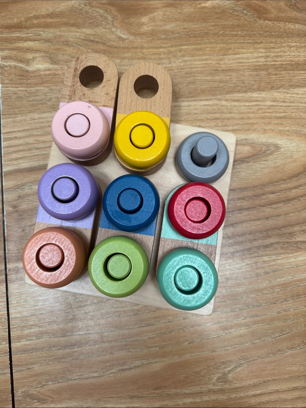 Wooden lovevery puzzle